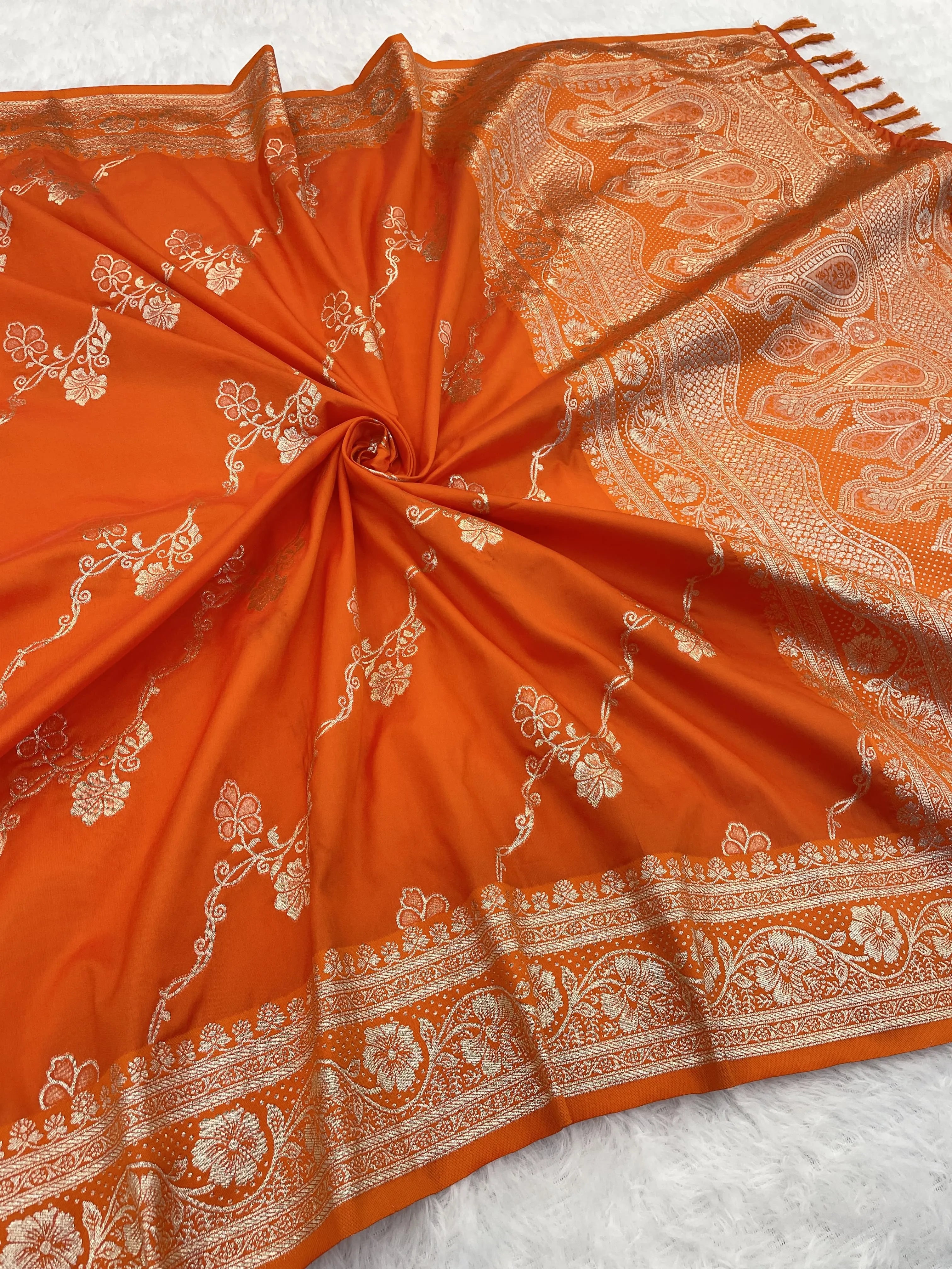 Premium Banarasi Soft Silk Saree (Product Code: AS-609)