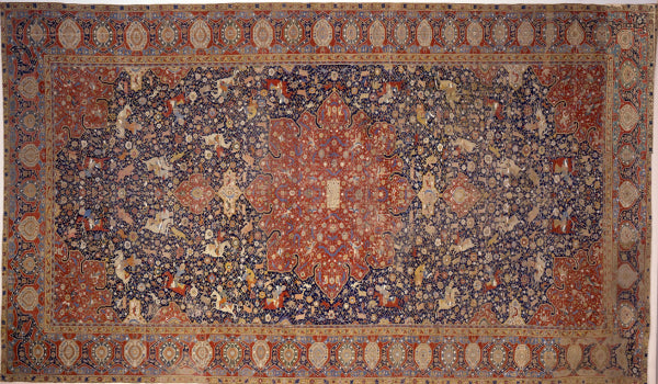 Tabriz Persian Hand knotted rug