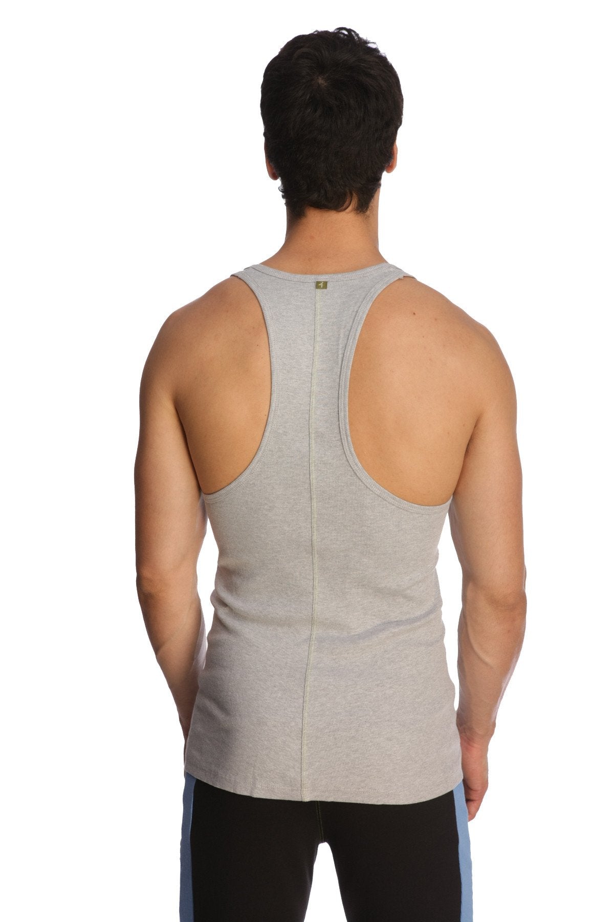 Download Racer-back Yoga Tank (Heather Grey) - 4-rth