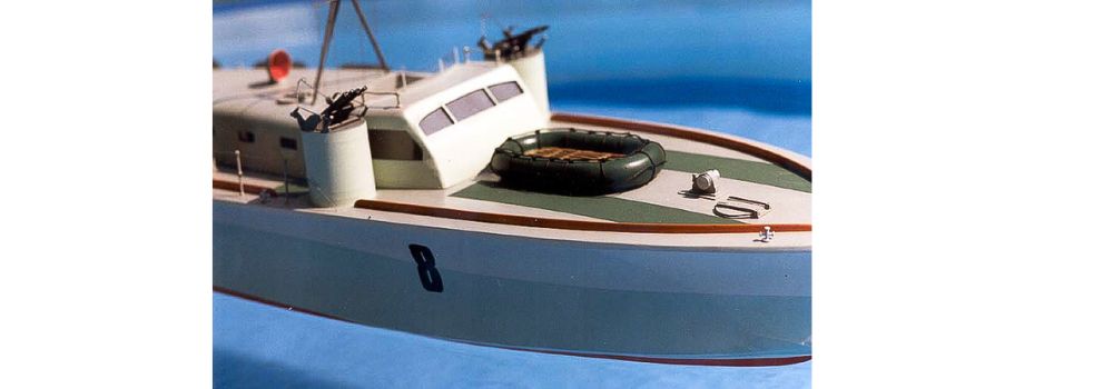 1:24 scale radio controlled model of a WW2 British gun boat