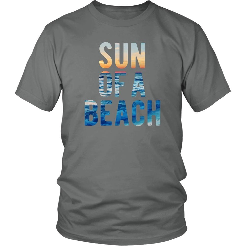 Beach T Shirt - Sun of a beach - Teelime | Unique t-shirts