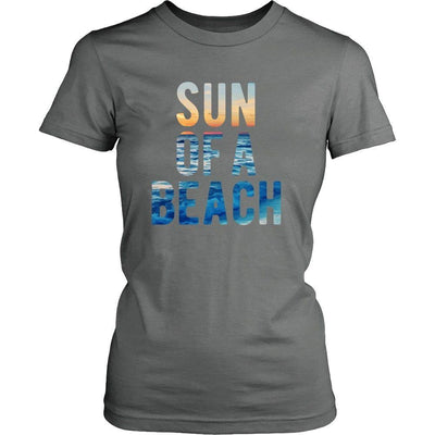 Beach T Shirt - Sun of a beach - Teelime | Unique t-shirts
