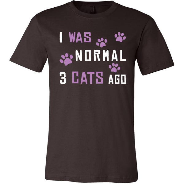 Cat Shirt - Normal 3 Cats Ago - Animal Lover Gift - Teelime | Unique t ...