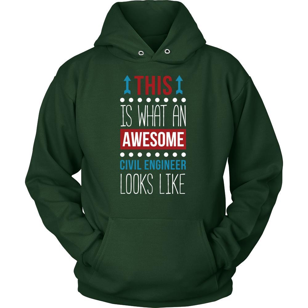 Civil engineer Shirt - This is what an awesome Civil engineer looks li ...