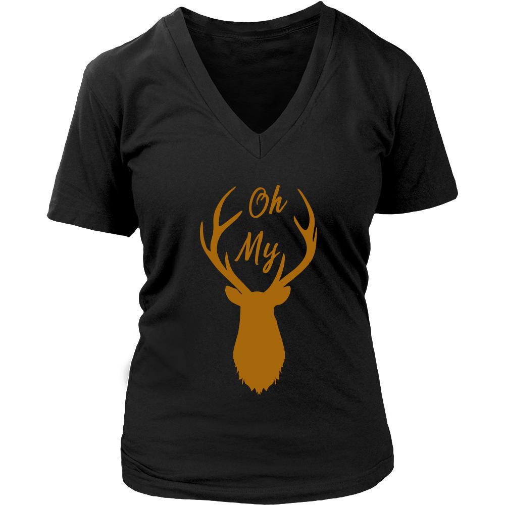 Deer Shirt - Oh My Deer - Animal Lover Gift - Teelime | Unique t-shirts