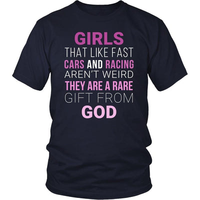 Drag Racing T Shirt - Girls that like fast cars and racing - Teelime ...