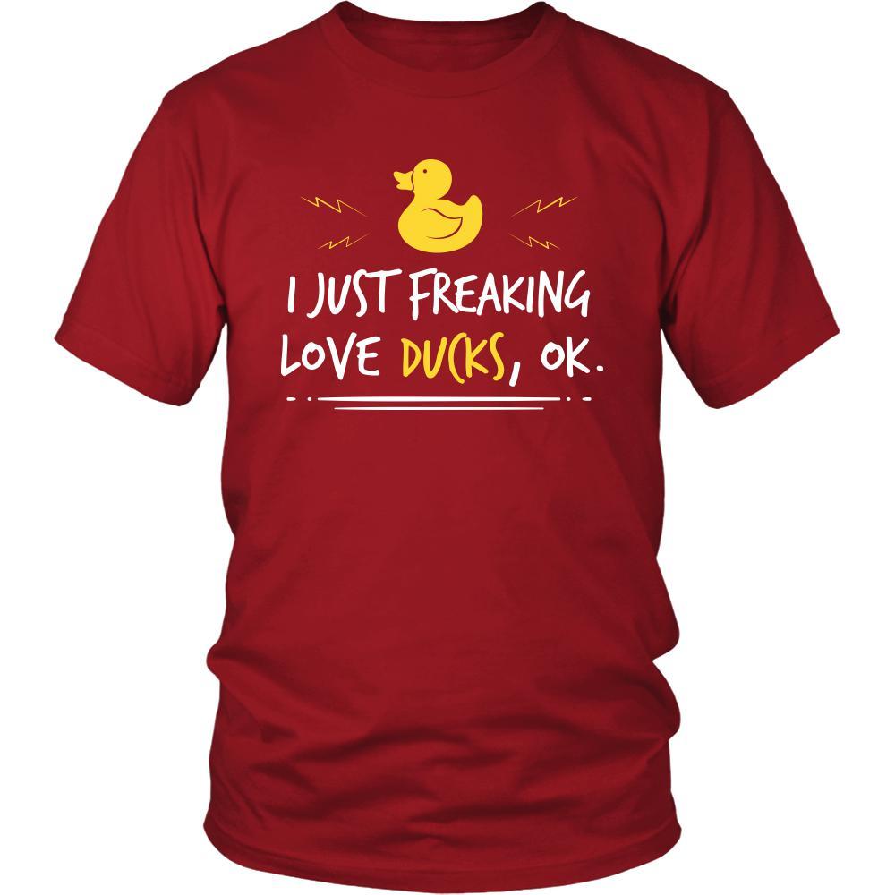 red duck shirts