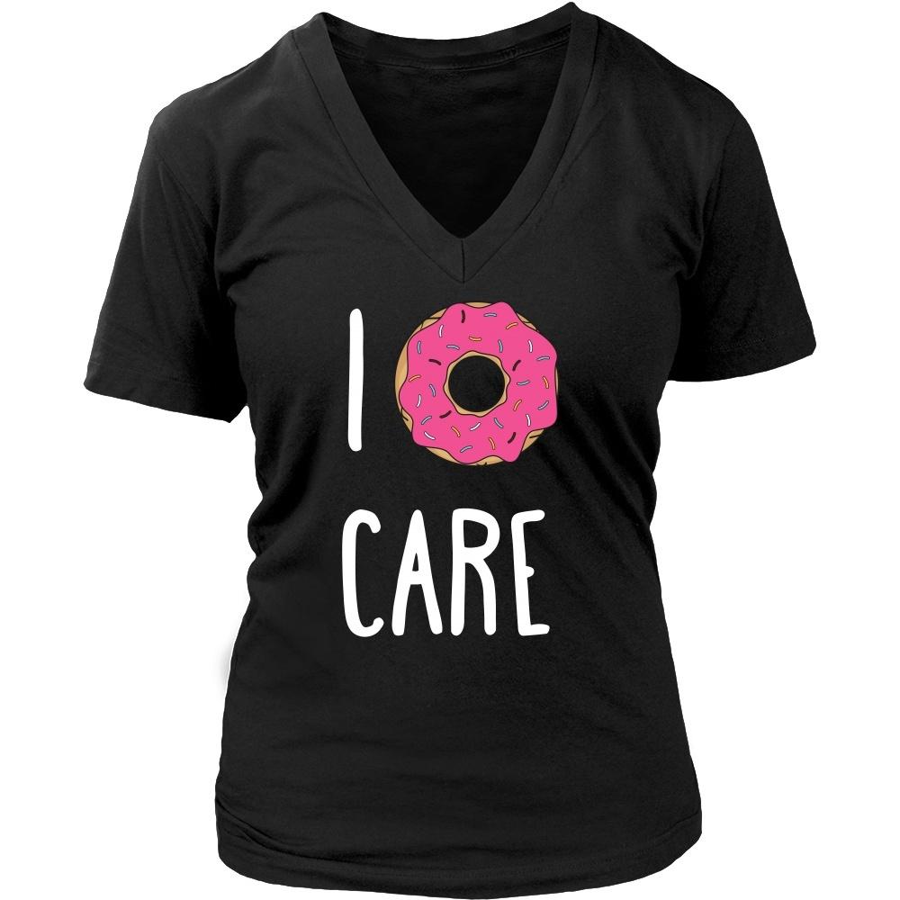 Funny T Shirt I Donut Care Teelime Unique T Shirts 2891