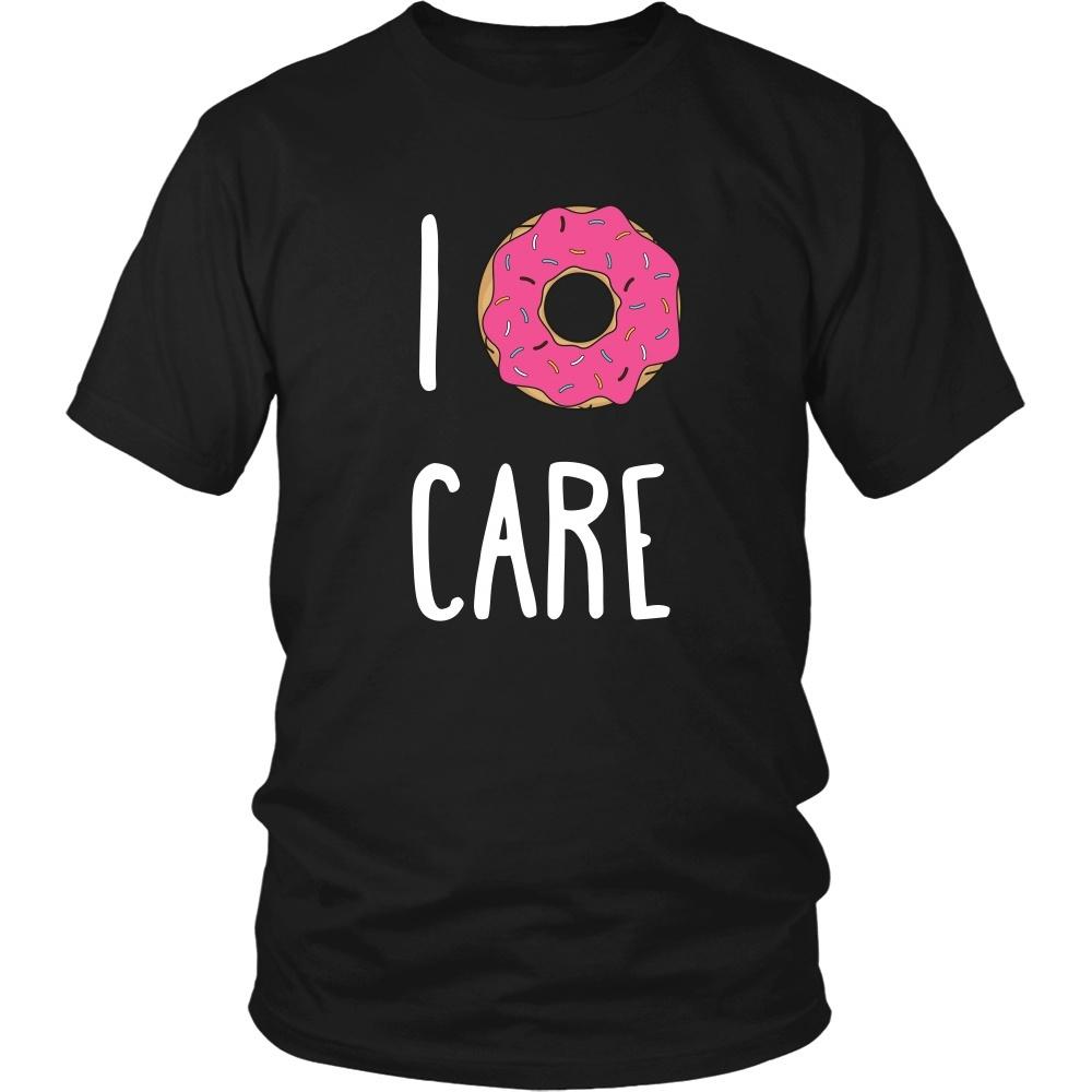 Funny T Shirt- I Donut Care - Teelime | Unique t-shirts