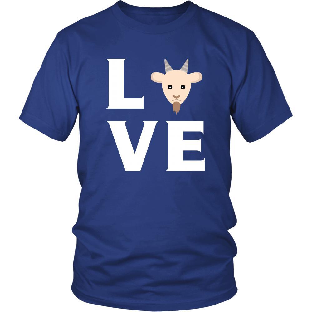 Goat LOVE Goat Animal Owner Shirt Teelime Unique tshirts