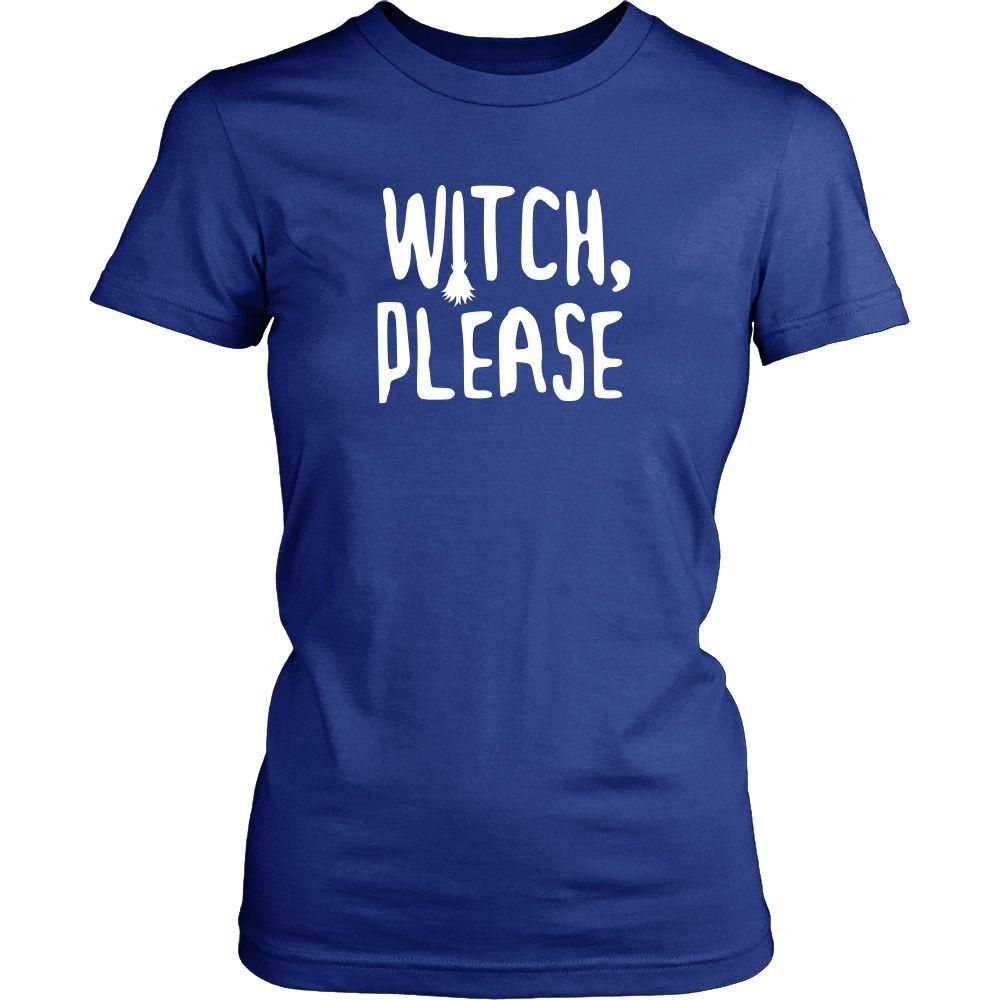 Halloween T Shirt - Witch, please - Teelime | Unique t-shirts