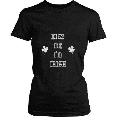 Irish T Shirt Kiss me I'm Irish Teelime Unique tshirts