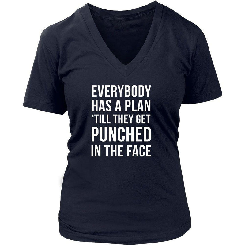 MMA Tee - Everybody has a plan 'till they get punched - Teelime ...