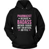 Pharmacist Shirt - Pharmacist because badass mother fucker isn't an of ...