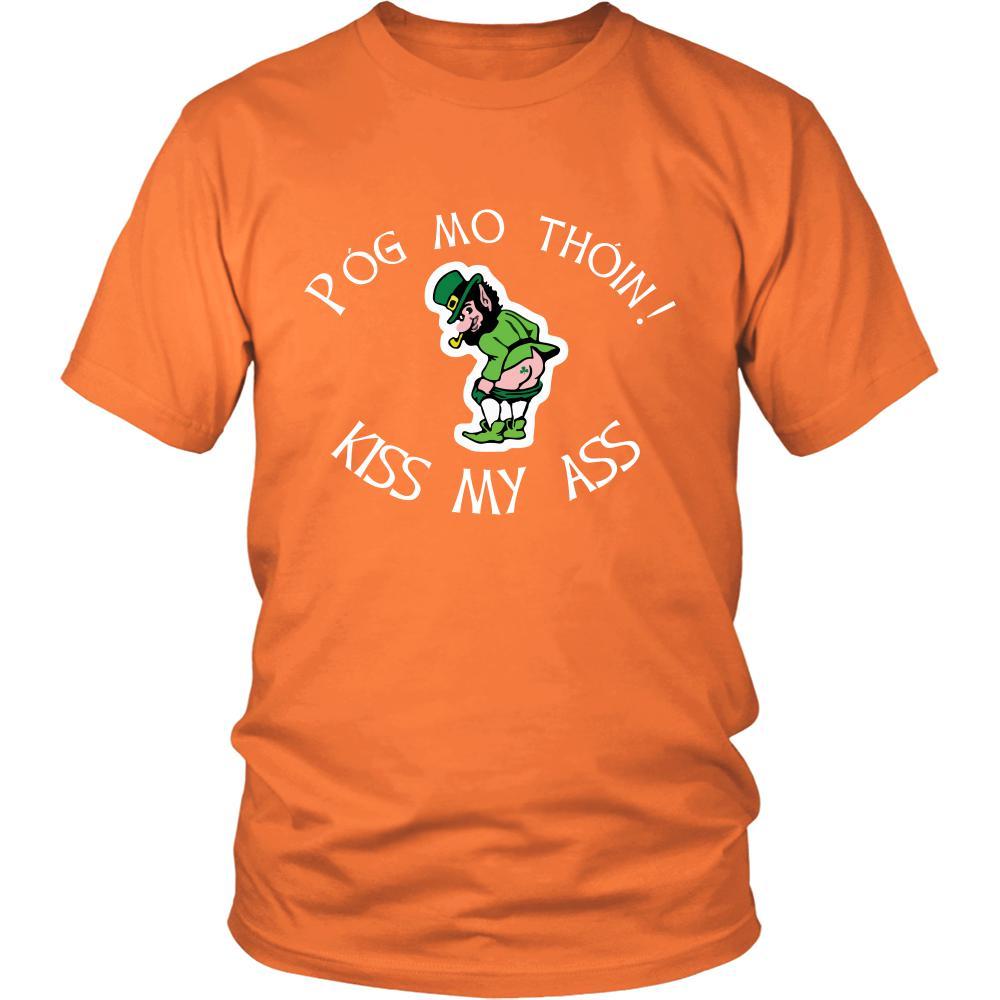 Pog Mo Thoin! - Kiss my Ass! - Irish funny joke St Patrick Day Shirts - Teelime | Unique t-shirts
