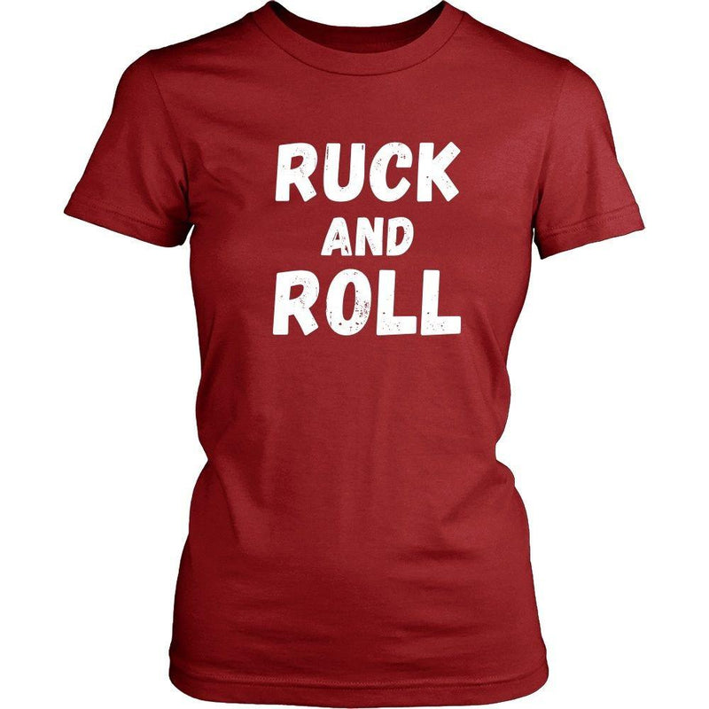 Rugby T Shirt - Rugby Ruck and Roll - Teelime | Unique t-shirts