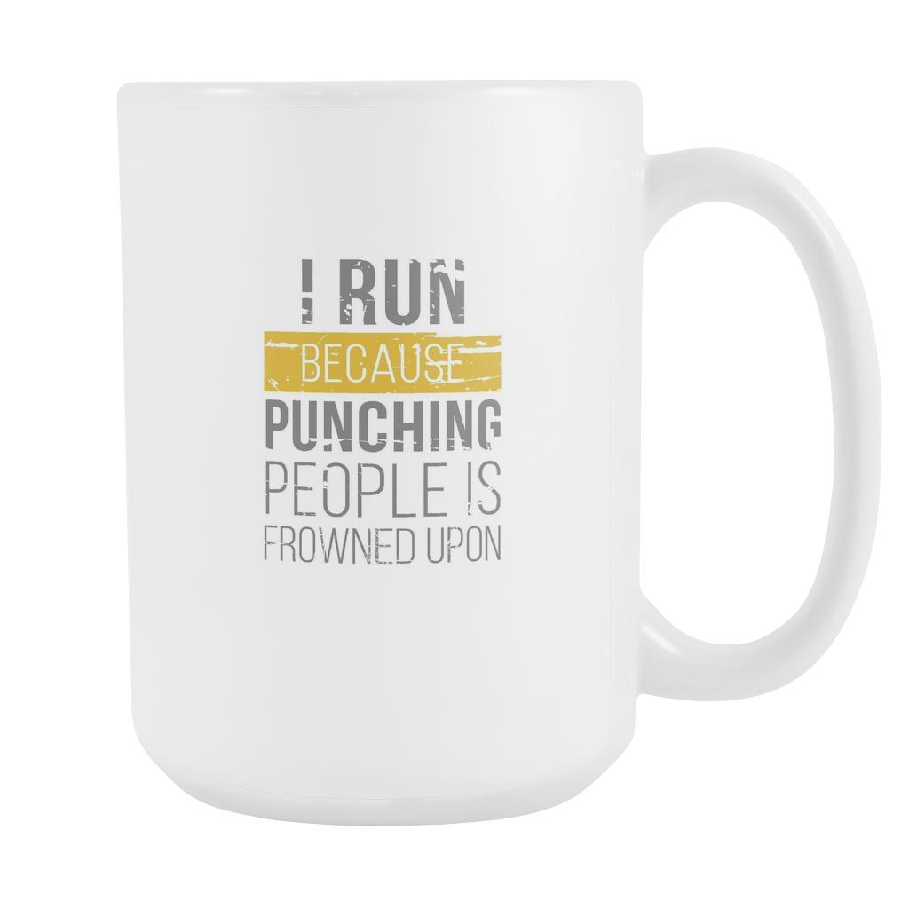 running on coffee