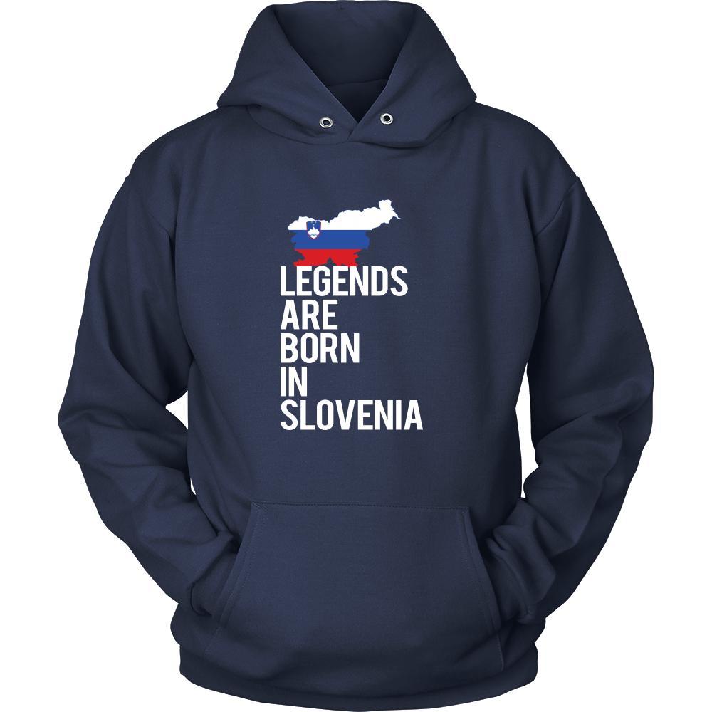 Slovenia Shirt - Legends are born in Slovenia - National Heritage Gift ...