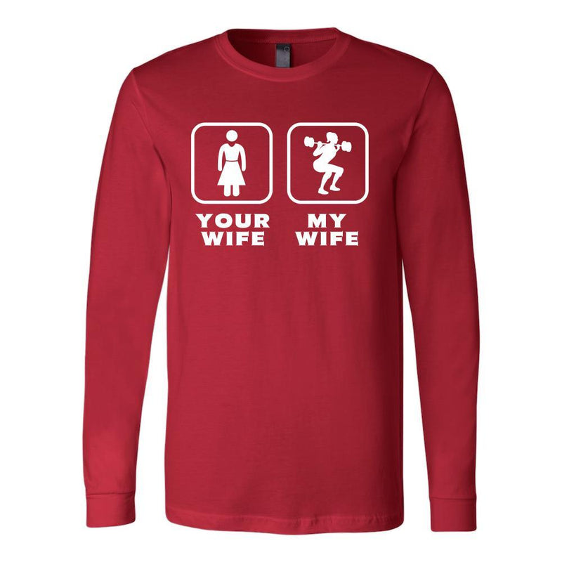 Weightlifting - Your wife My wife - Father's Day Sport Shirt - Teelime ...