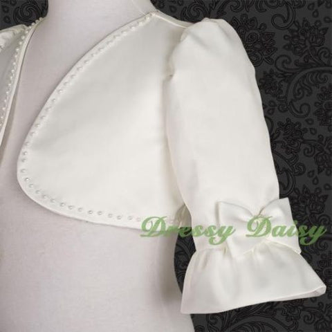 flower girl bolero jacket