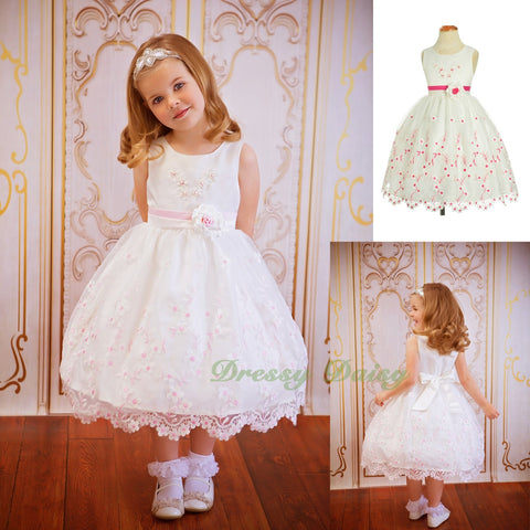 size 3 flower girl dresses