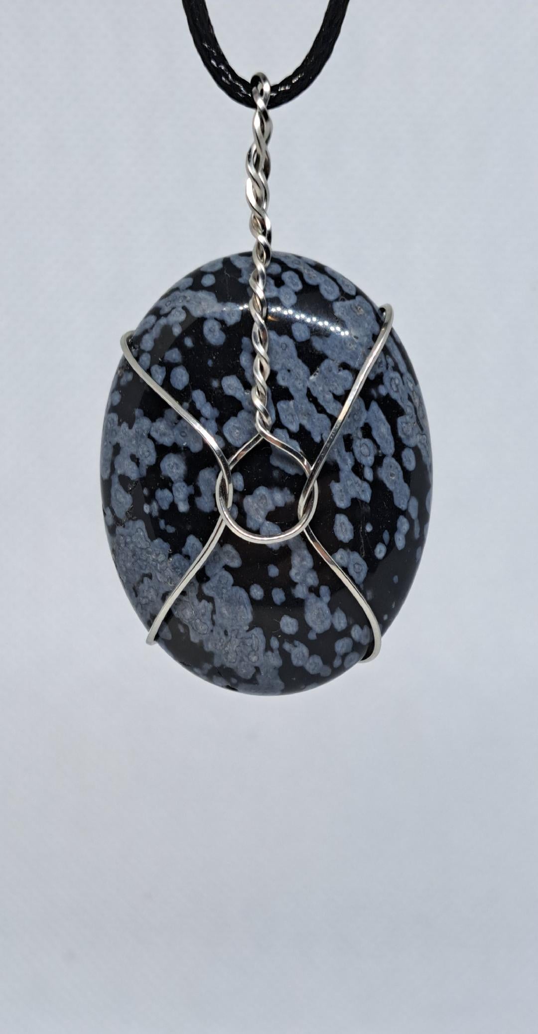 Snowflake Obsidian