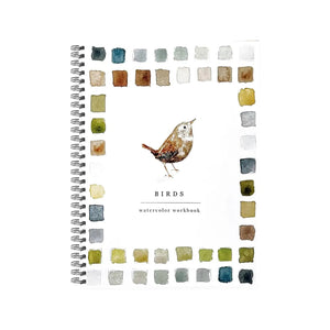 Watercolor Workbooks, Beginner Friendly Birds Watercolor Workbooks,Art Crafts Painting Supplies,Water Color Book For Kids Adults - The Create Space