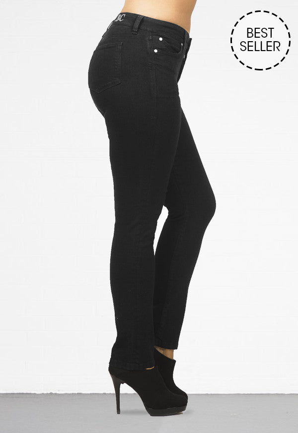 black sculpt jeans