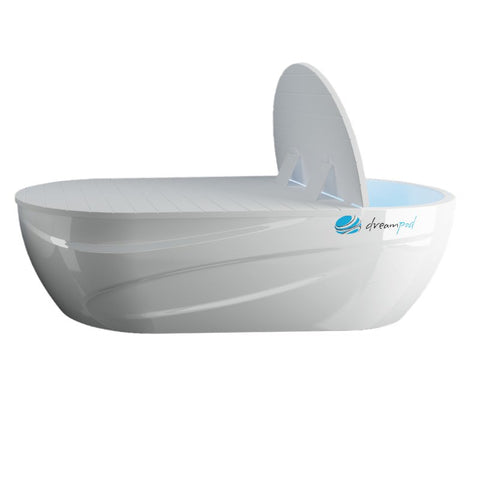 home float tank for sale shown with an open lid