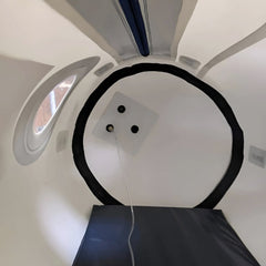 inside of the newtowne 24 27 inch hyperbaric chamber