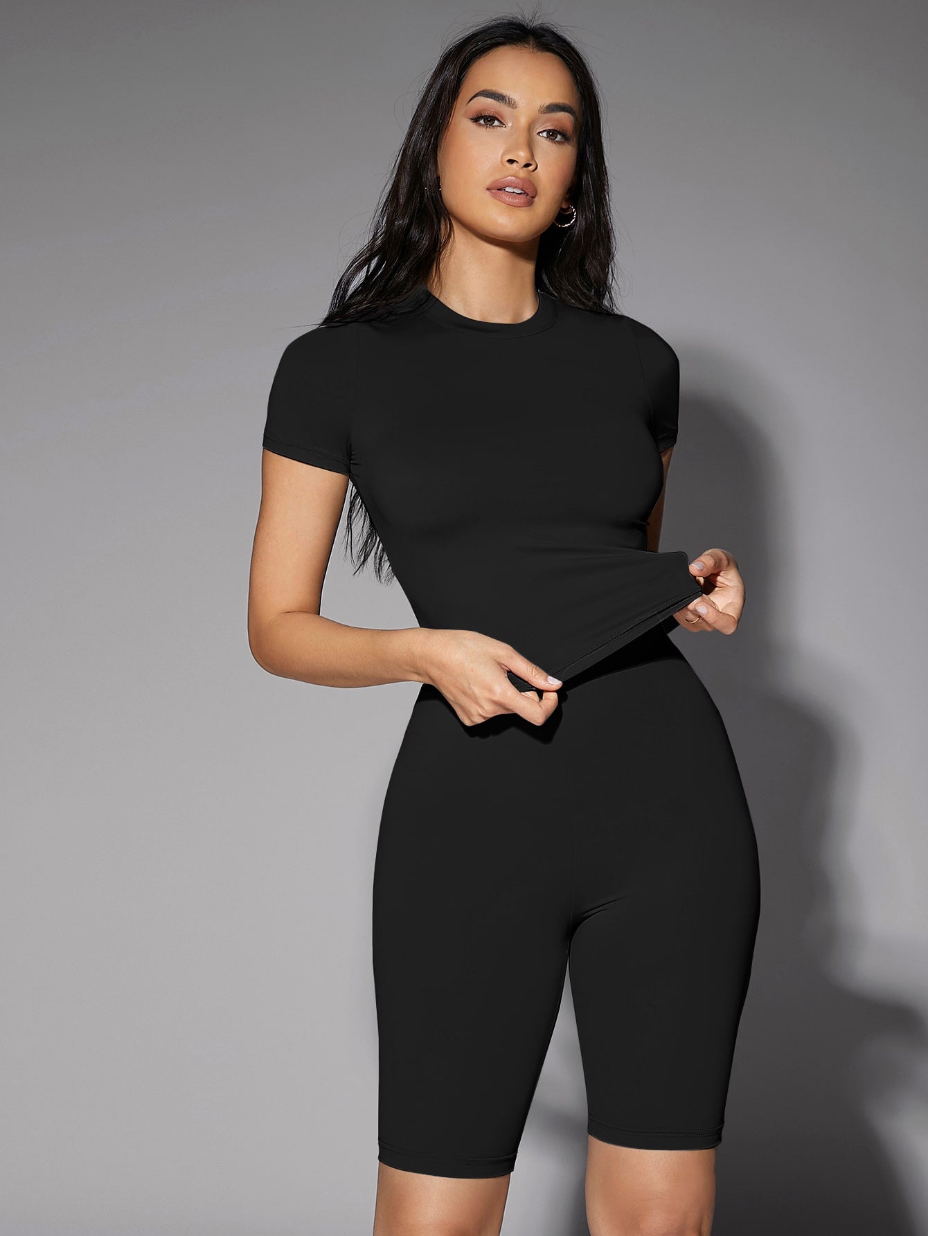 BAE Solid Fitted Tee