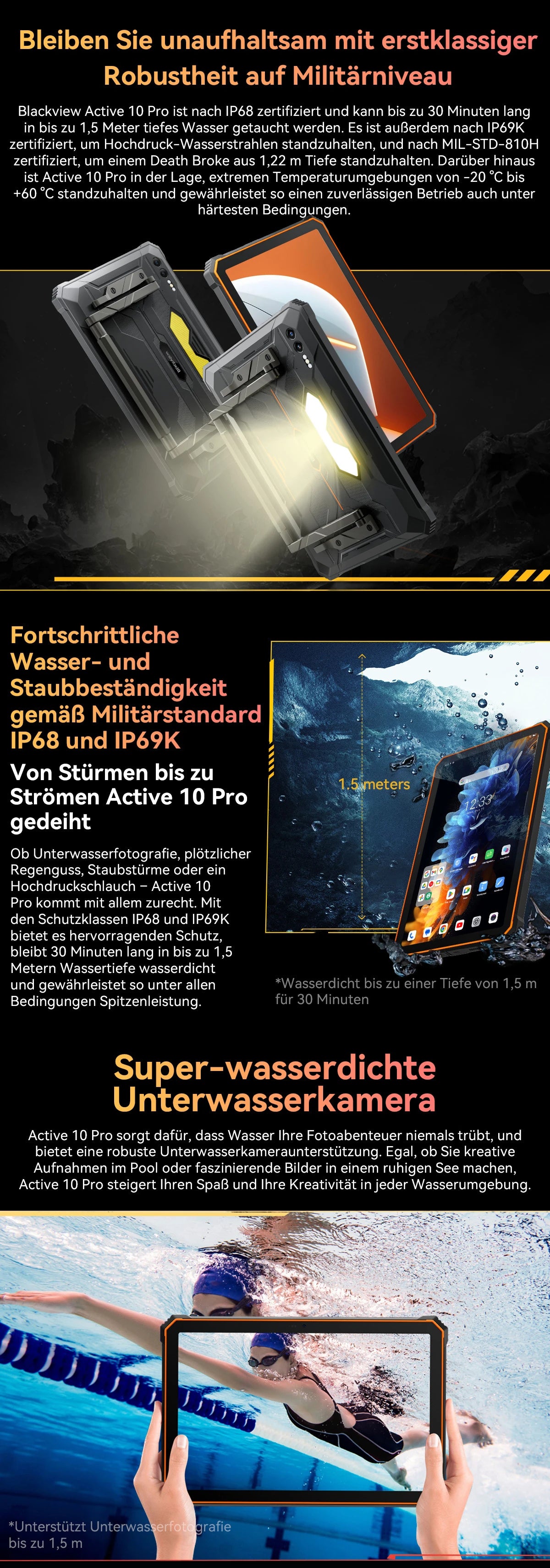 Blackview Active 10 Pro Deutsch visual