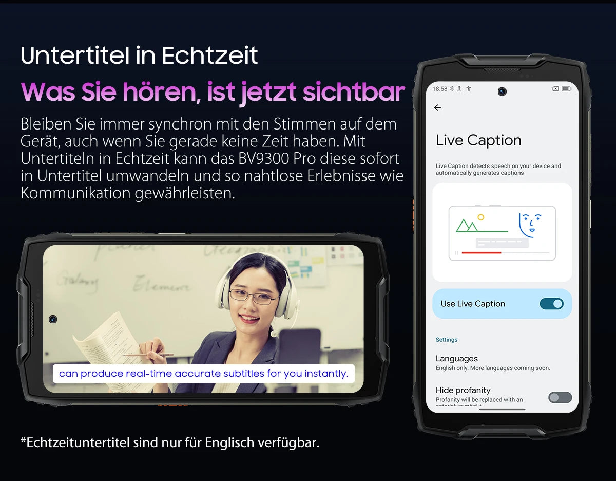 Blackview BV9300 Pro Deutsch Visual