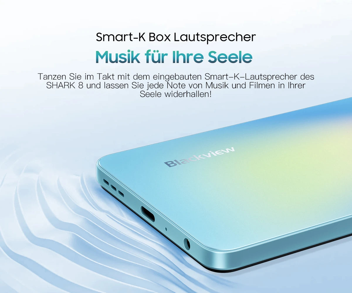 Blackview Shark 8 Deutsch Visual