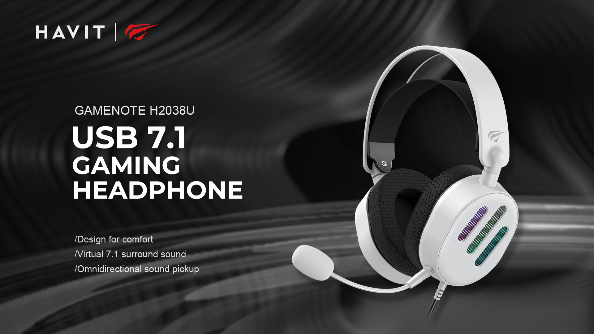 Havit H2038u gaming headphone description