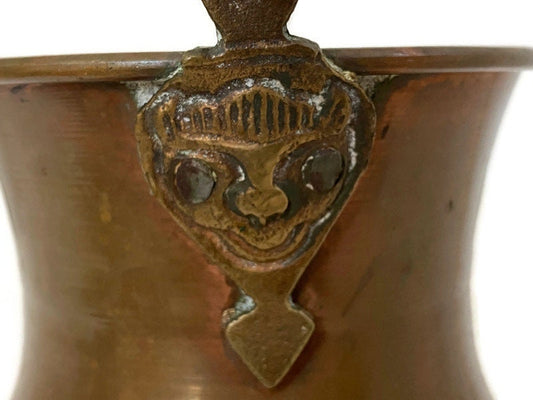 Hammered Copper Mini Pinch Pot – BHFhome