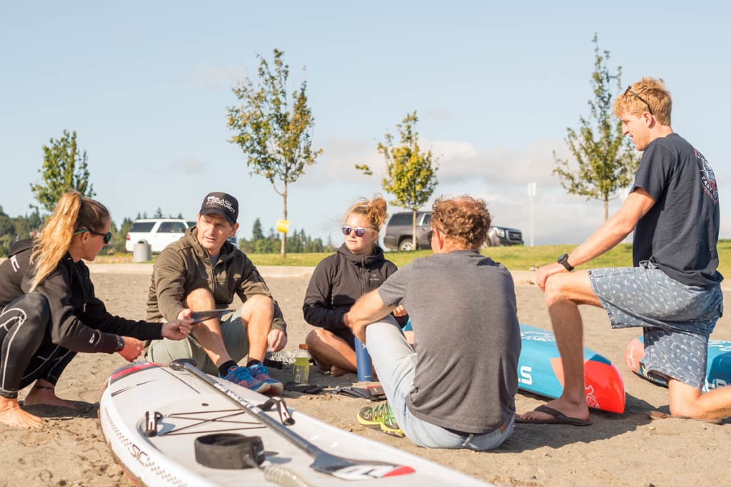 black project sup, team work, Seychelle Webster, fiona wylde, bart de Zwart, Connor Baxter