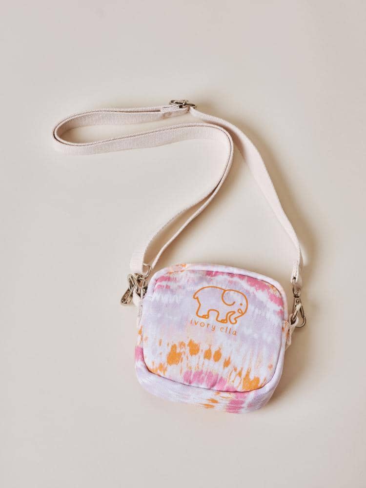 tie dye cross body bag