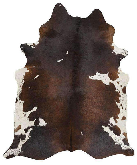 Exquisite Natural Cow Hide Chocolate Rug Emporium