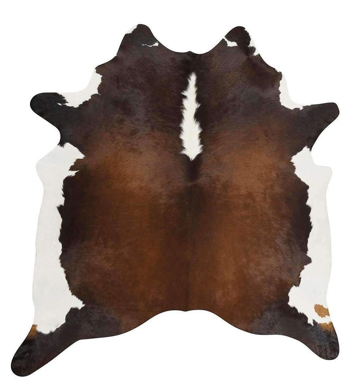 Exquisite Natural Cow Hide Chocolate Rug Emporium