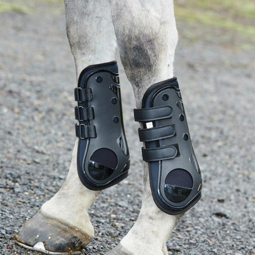 weatherbeeta open front boots