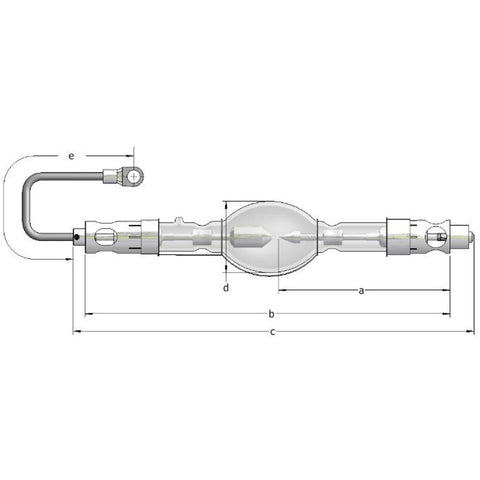 Philips LTI LTIX-4500W-HS - 4000W Standard Xenon Lamp