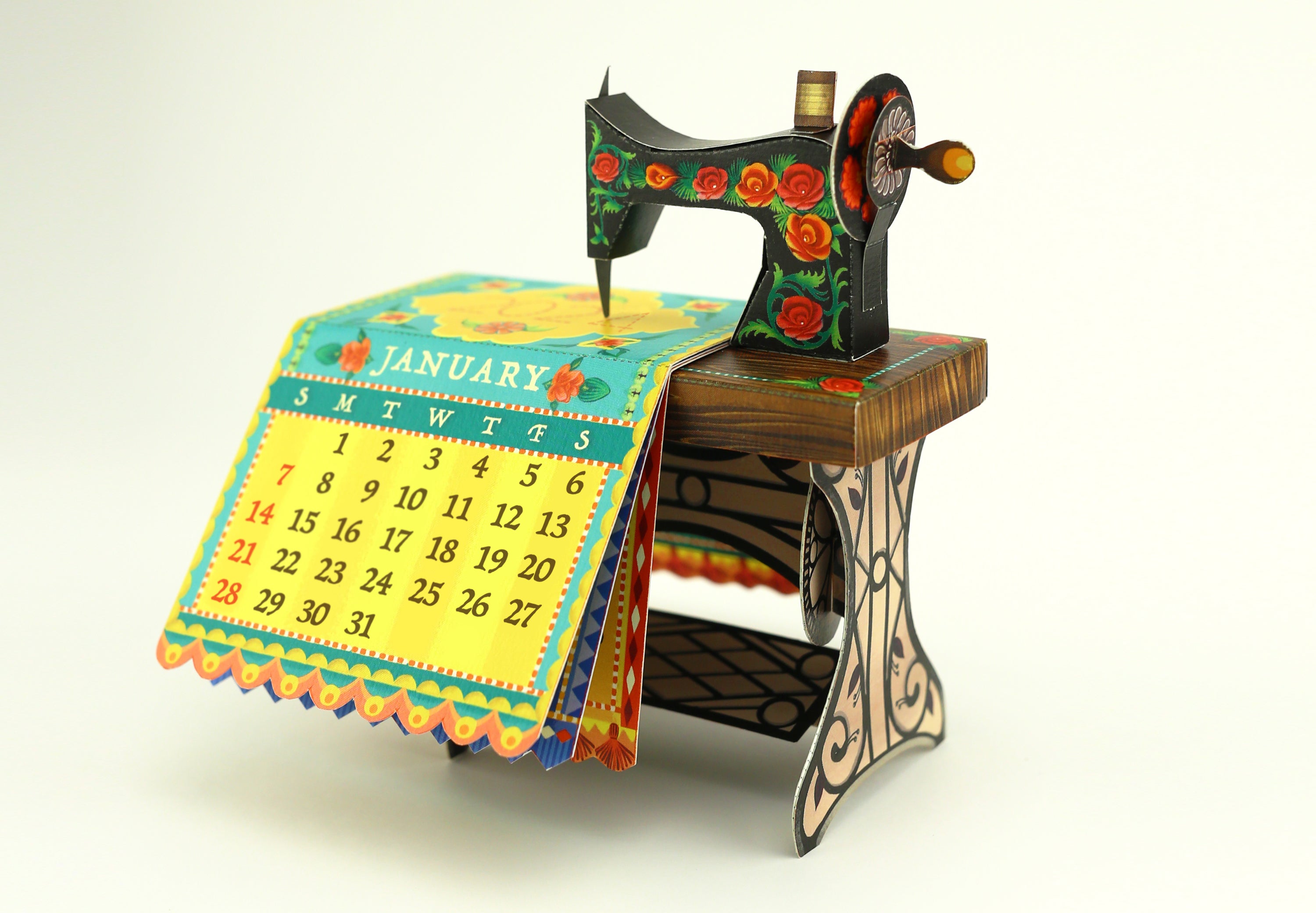 Digital Scrapbooking Kits, 2024 calendar QP-characters 01-(MSG), Calendars, Craftable - Printables, Planner - Journaling