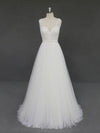 Bohemian Soft Tulle Lace Wedding Dress RD2005