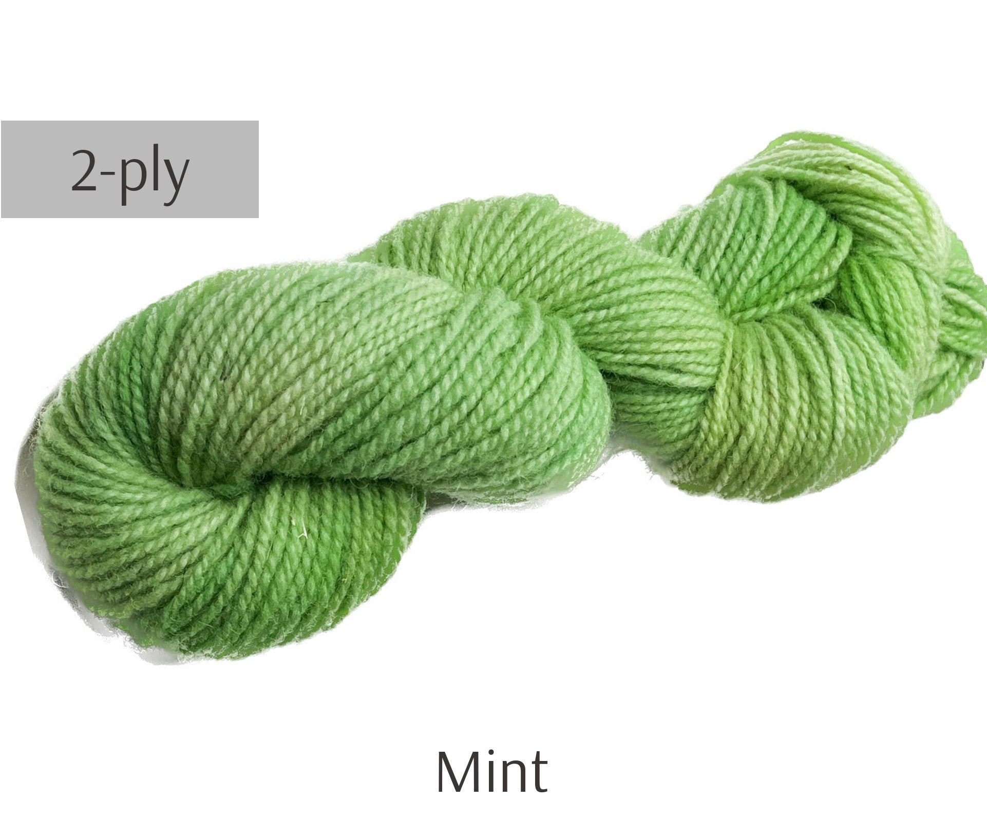 Plain 2 ply Light Green Wool Yarn, For Knitting at Rs 500/kg in