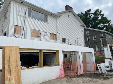 Rollinson Construction, Inc. builds-out the kitchen extension at The Tavern on the Square. New Wilmington, Pa