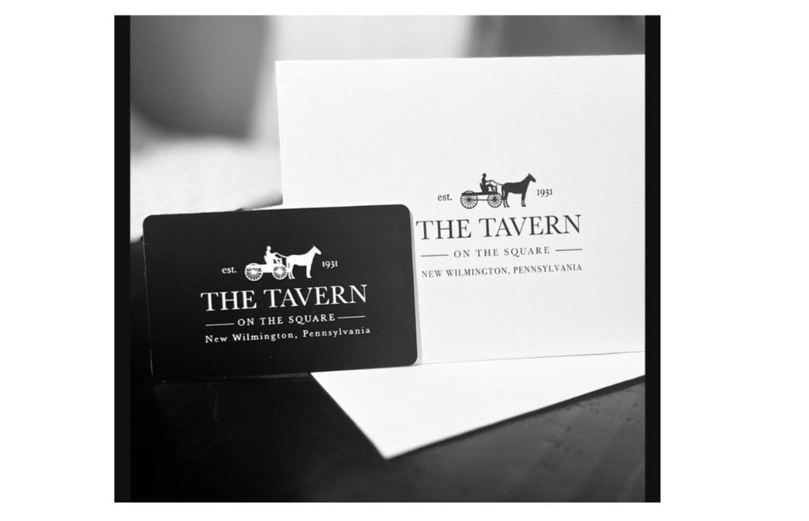 Tavern Gift Cards now available.