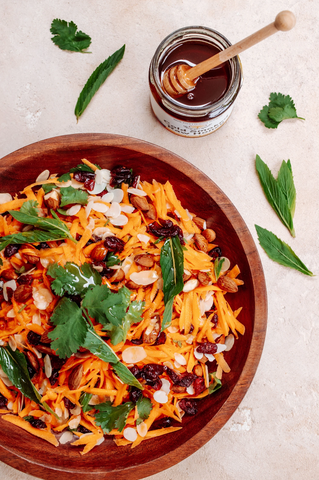 Moroccan Carrot Salad with our smoky twist