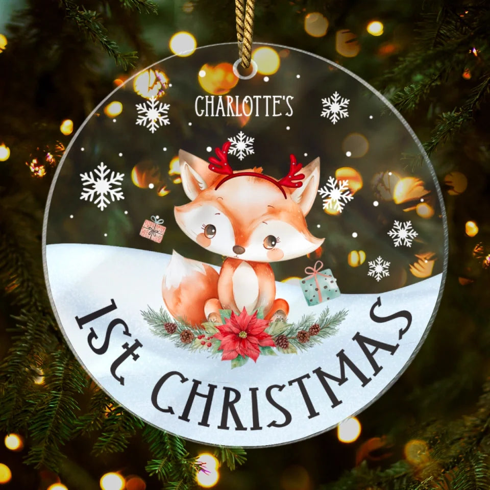 Paw Prints On My Heart - Personalized Ornament