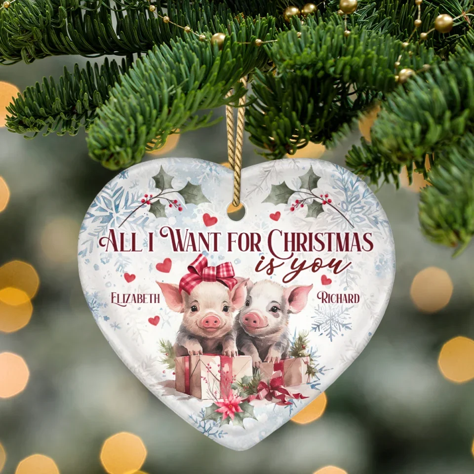 Want For Christmas - Personalized Ornament